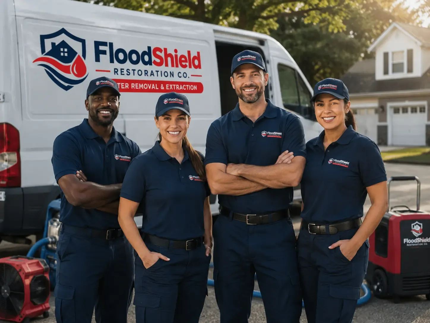 Flood Damage Restoration company in La Fayette, GA
